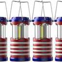 Lichamp LED Camping Lantern, 4 Pack Battery Powered Flashlight for Power Outages, Portable Collapsible Hanging Light Essential for Home, Outdoor, Emergency Lamp Survival Kit Gear for Hurricane, I4AF