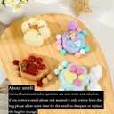 2PCS Taba Squishy Cat Paw Squeeze Toys,Sensory Fidget Toy for Your Best Mellow and Chill,Birthday Gift, Squishy Toys for Adults (Chocolate-2PCS)