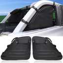 Tnzedzm Roll Bar Storage Bag Cargo Carriers Accessories Organizer Compatible with 2021 2022 2023 Ford Bronco 4 Door Black Color
