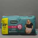 Depend Fresh Protection Adult Diapers, Incontinence & Postpartum Bladder Leak Underwear for Women, Disposable, Maximum, ExtraLarge, Blush, 26 Count