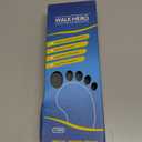 Plantar Fasciitis Feet Insoles Arch Supports Orthotics Inserts Relieve Flat Feet, High Arch (Mens 6-6 1/2 | Womens 8-8 1/2) (Gray)