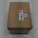 duskeep 100 Pack 3 oz Plastic Mini Dessert Cups with Spoons, Square Tall Clear Shooter Cups for Dessert, Individual Treat Cups, for Cake Parfait Appetizer Mousse Yogurt Pudding Fruit