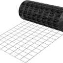 VEVOR Hardware Cloth 24 in x 25 ft, 2 x 3 in Mesh 16 Gauge Galvanized Wire Mesh Roll, Weather-Resistant Vinyl Coated Chicken Wire Fencing, Heavy Duty Welded Garden Plant Fencing for Rabbit Cage Snake, 24in*25ft 2in*3in
