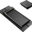 Foldable Treadmill Mat,63"L x 26"W x 0.24"Th,Treadmill Mat for Carpet &Hardwood Floors Mat for Under Walking Pad on Carpet, Hardwood Floors Protectior, Non-Slip, Waterproof, Noise Shock Absorption
