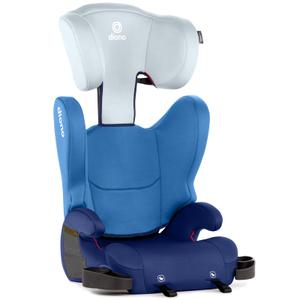 Diono Cambria LE, 2-in-1 Belt Positioning Booster Seat,Backless and High-Back Booster seat for Children from 40—120 lb,17" Wide,6 Headrest Positions,Lightweight with Latch, Blue, MFD 05/2026