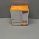 Ski & Snowboard Wall Rack for Garage - Fits Any Board, Wall Mount Holders, Damage-Free Storage, Space-Saving Winter Gear Organizer (2 Pack, Sunrise Orange)