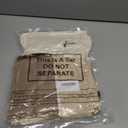 4 Pcs Farmhouse Christmas Stockings, 18'' Christmas Neutral Stockings Rustic Fireplace Stocking, Boho Cozy Hanging Xmas Stocking Decorations for Family Holiday Decor