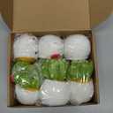 6 Pcs Crochet Cactus Teacher Gifts for Women Life is Tough But So are You Positive Cactus Crochet Animals Get Well Gifts Emotional Inspirational Support with Card for Women Desk Decor