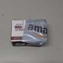 AUOON Clip On Strainer Silicone for All Pots and Pans, Pasta Strainer Clip on Food Strainer for Meat Vegetables Fruit Silicone Kitchen Colander (Standard 8.86 x 3.55 in, Black)