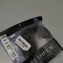 FESHFEN Claw Clip Short Ponytail Extensions - DIY Bendable Metals Fluffy Messy Bun Hair Piece Straight Synthetic Hairpieces Ponytail Extension for Women, Dark Brown