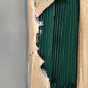 10 Pack Garden Fence Post, 4 Feet Heavy Duty Metal U-Post for Wire Fence, No Dig Garden Fence Stakes for Temporary Fencing, Electric Fence Wire, Corner Anchor, and More-Black