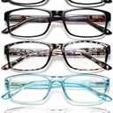 Gaoye Reading Glasses Men/Women, Eyeglasses, Blue Light Readers for Men/Women, Computer Eye Glasses, Cheaters 1.0