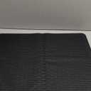 Silicone Stove Mat for Glass Top - Cooktop Protector, XL Dish Drying Mat for Kitchen, Range Cover for Electric Cooktops, Parnoo (Black, 28" x 20")