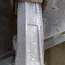 LUCKUP Cordless Zebra Blinds Roller Shades for Window-Dual Layer Sheer Blinds Light Control with Valance Day Night Privacy Light Filtering Fabric, 18" W x 48" H, White