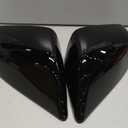 Side Mirror Cover for Tesla Car Exterior Accessories ABS Plastic Outside Cap (Pack of 2)(Model S 2016-2020 Gloss Black