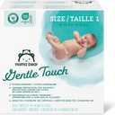 Amazon Brand - Mama Bear Gentle Touch Diapers, Hypoallergenic, Size 1, 196 Count (4 packs of 49), White