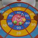 30" Christmas Games Toys Gifts for Kids, Large Santa Claus Dart Board Game, Christmas Party Supplies Indoor Outdoor Decor, Xmas Birthday Gifts for Boys Girls, Kids Party Favors Stocking Stuffers