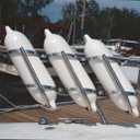 Taylor Made Stainless Steel Fender Rack - Holds 7" to 9" Fenders - Foldable and Cross Reinforced - Adjustable Angle - Pre-Assembled - High Gloss Finish - Made with 316 Stainless Steel 2020108379