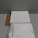 goTeamghjkl Cat Door Flap (Outer Size 9.9" x 9.2"), 4 Way Locking Large Cat Door for Interior Exterior Doors, Weatherproof Pet Door for Cats Doggie Kitties and Kittens with Circumference < 24.8" (White)