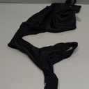 SherryDC Women's Sexy Cutout One Shoulder High Cut Cheeky One Piece Swimsuit Bathing Suit (Black) S