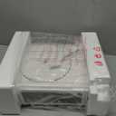 Vinyl Record Player with Speakers Turntable Belt-Driven Turn Table Support 3-Speed 3 Size BT Wireless Playback Headphone AUX-in RCA Line LP Phonographs Audio for Beginner Classic Pure White