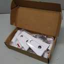 Door Hinge Cover Trim Exterior Accessories for Jeep Wrangler JK JKU Sport Rubicon Sahara X Unlimited 2-Door & 4-Door 2007-2018 (White 8PCS)