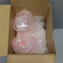 Jingmore 24 Pcs Ribbed Martini Glasses 10 oz Disposable Plastic Vintage Ribbed Coupe Glasses Unbreakable Dessert Parfait Glassware for Wedding Birthday Party Supplies (Pink)