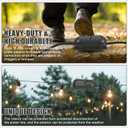 [4-Pack] Outdoor Extension Cord CoversWaterproof Box and Cord Safety housing, Plug Cover, Adjustable Dividers, Protect Outlet, Plug, Holiday Lights & Electrical Tool Cord Connection,Black