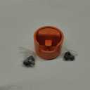 Kohree Heavy Duty Trailer Coupler Lock, RV Trailer Locks fit 2-5/16 inches, 2", 1-7/8" Couplers, Durable Structural Steel Safety Trailer Tongue Lock with 4 Keys & 4 Dust Covers, Orange