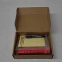 Marsui 202 Pcs Large Plant Labels Kit, Include 100 Outdoor Plastic Plant T Type Tags Waterproof Reusable Plant Markers Stakes, 100 PET Films and 2 Marker Pens for Herbs Pot(Red,6 Inch)