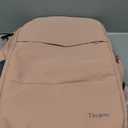 Taygeer Travel Backpack for Women, Carry On Backpack with Water Bottle Pocket & Shoe Pouch, TSA 15.6inch Laptop Mochila Flight Approved, Nurse Bag Casual Daypack for Weekender Business Hiking, Pink (Large)