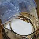 3PCS Cylinder Pedestal Stands for Parties, Gold Metal Plant Round Cylinder Stands for Party Flowers, Display Columns Pedestal Stand Cylinder Tables for Vases Birthday Party Backdrop Decorations