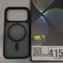 TORRAS Stronger Magnetic & Shockproof for iPhone 17 Pro Max Case, Fit for MagSafe, Military Grade Drop Protection, Camera Control, DIY Button, Slim for iPhone 17 Pro Max Case Translucent Matte Black