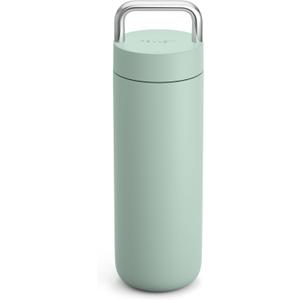 Fellow 20 oz Carter Carry Water Bottle - Leak-Proof Lid, Vacuum Insulated Stainless Steel Tumbler, Keeps Heat for 12 Hours/Stays Cold for 24 Hours, Stainless Steel Handle, Dishwasher Safe, Mint Chip
