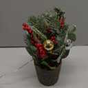 Mini Christmas Tree, Christmas Centerpieces for Tables Mini Christmas Tree with Lights, Tabletop Xmas Tree with Ornaments,Christmas Decoration for Party