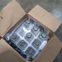 16oz glass bottles with lids,juice bottles gifts for women,glass bottles with lids,glass water bottles. Kit includes Stainless Steels Straws,Two Types of Lids,Stickers,Pen,Cleaning Brush 9pcs