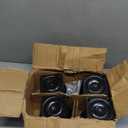 Nefish Heavy Duty Leveling Machine Casters 2200 LBS, Upgraded Ratchet Arm Design Leveling Retractable Castors Set of 4, Aluminum Base & Industrial Grade Rubber Workbench Caster for Industrial, Machine