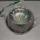 Amazon Basics Stainless Steel Non-Skid Pet Dog Water And Food Bowl, 2-Pack (10 x 2.8 Inches), Each Holds Up to 38oz