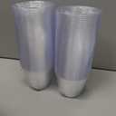 RACETOP 9 oz Clear Plastic Cups 100 packs, Disposable Plastic Party Cups Tumblers, Cocktail Cups, Perfect for Parties, Wedding and Events