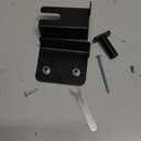 Child Safety Door Top Lock, Child Proof Door Top Lock, Top Door Lock for Kids Safety, Adjustable Lock Child Safety Top Lock, Sliding Door Lock for Kids Safety, Sturdy Metal, Black, 1 Pack