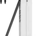 Pencil for Apple iPad A16 10th Generation | Stylus Pen for iPad 2025-2018 11th6th Gen, Pro 11"/12.9"/13" M4, Air 11"/13" M2/M3, Mini A17 Pro/6/5 | Palm Rejection - Black