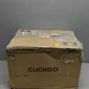 CUCKOO High Pressure Rice Cooker 10-Cup Uncooked / 20-Cup Cooked with Induction Heating Technology, Large Rice Maker with 17 Menu Options and Steam Plate, Voice Guide, Silver (CRP-CHSS1009FN)
