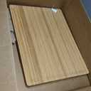 XL Cutting Board for Kitchen, 20x15" Extra Large, 1" Thick Bamboo Wood Butcher Chopping Block, Cheese Board, Durable Reversible with Juice Grooves and Handles (Brown)