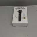 Electric Blackhead Remover Vacuum with Heating, 3 Suction Levels 5 Probes Pore Extractor Kit, Rechargeable Deep Pore Cleansing Tool for Women & Men (Black)