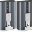 Etrhtec 2 Packs 6040mAh Rechargeable Battery Compatible with Ring-Video Doorbell 2/3/4, Video Doorbell 3 Plus, Stick Up Cam Battery (2nd & 3rd Gen) and Spotlight Cam