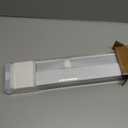 Aluminum Mini Blinds for Indoor Windows Cordless 1In No Holes 100% Privacy Protection L-Shaped Slats Room Darkening Horizontal Window Blinds for Office, Home, White, Custom Size