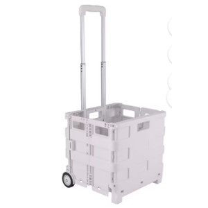 Simplify Tote & Go Collapsible Utility Cart in White