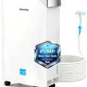 AEOCKY 5500 Sq.Ft Energy Star Most Efficient 2024 Dehumidifier with Pump, Max 105 Pint/Day Smart Compressor Dehumidifier with Drain Hose, Intelligent Humidistat,for Basement,Bedroom,Home,Bathroom
