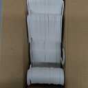 SMARTOR 60 Pack Baby Hangers - 11.7 Inch Plastic Baby Hangers for Daily Use - White
