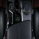 Car Seat Gap Filler Organizer Universal for Car SUV Truck Accessories Seat Gap Plug Blocker with Storage Slot Black 2 Pack